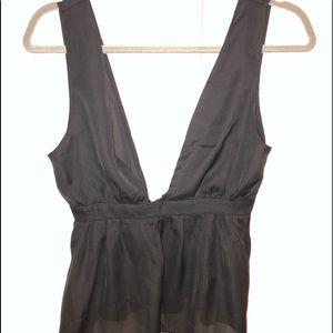 Tobi deep v neck blouse